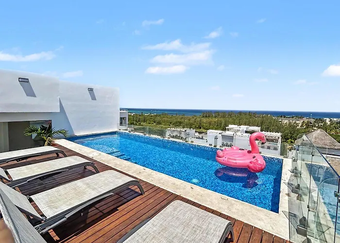 Apartment New 1 Bedroom + Ocean View Playa del Carmen